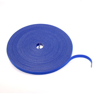 Product image for Wrap cable bulk roll blue 0.5"x75'