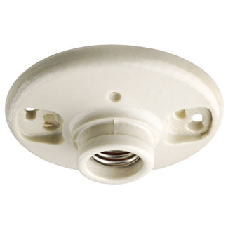 Product image for Lampholder incandescent 1-piece keyless
