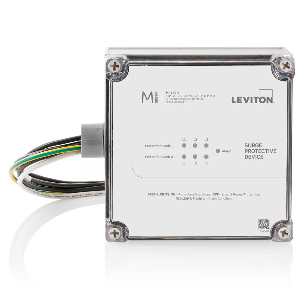 LEVITON M2120-B SPD PANEL M SPLIT 120/240 VAC/CA