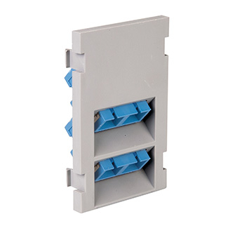 Product image for Module adapter 3-unit SC high grey