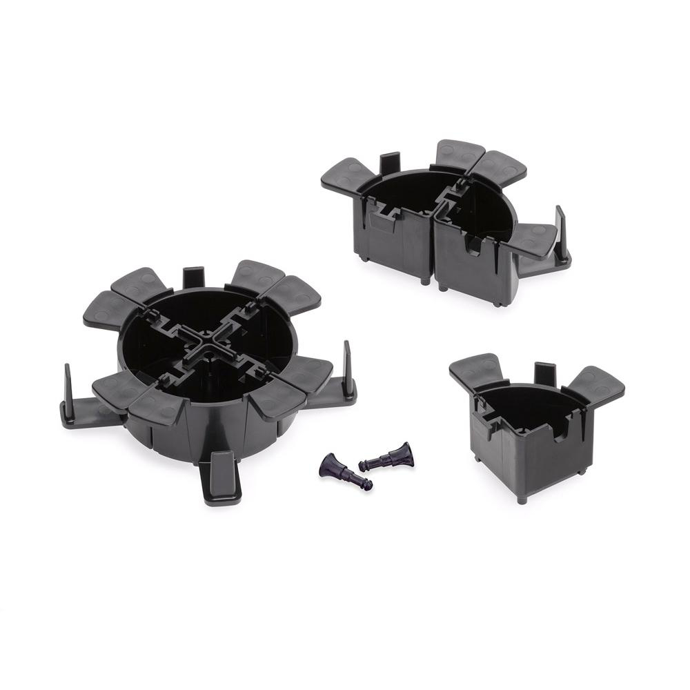 Product image for Kit cable management ring fiber SZ1/4 4pk