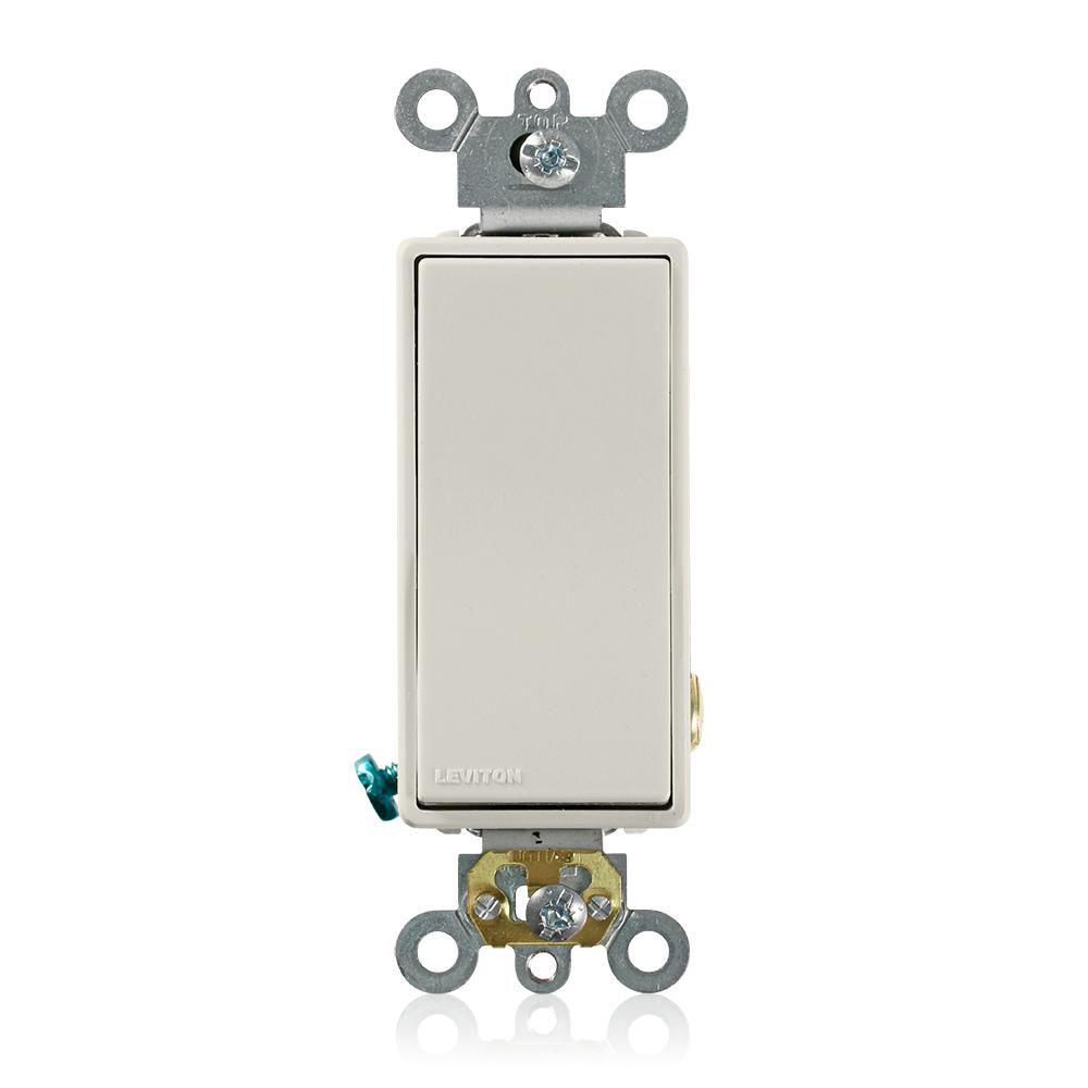 Product image for Switch gnd decora 1P 20A 120/277V almlit
