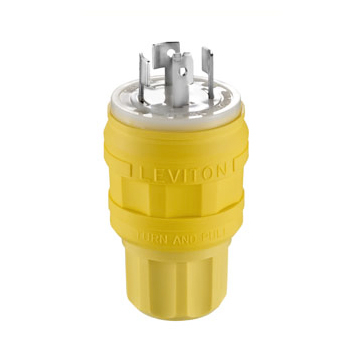 Product image for Plug locking 4P 4W 120/208V 30AMP yellow