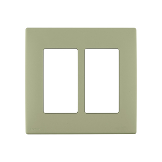 Product image for Wall plate snap-on polymer 2G prairie sage