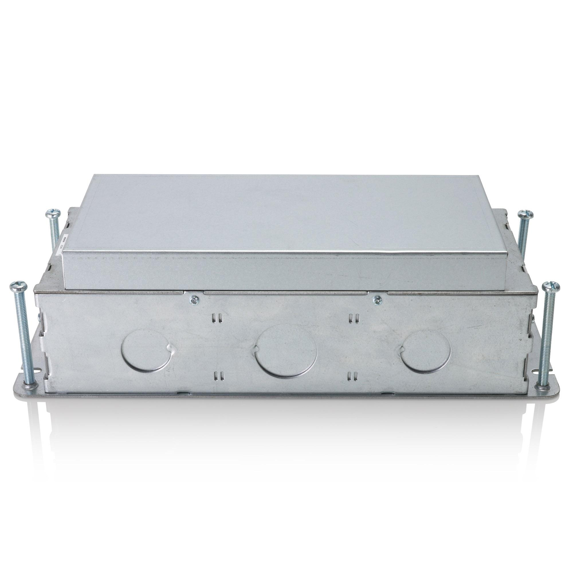 Product image for Concrete Floor Box, 3-Gang, Deep
