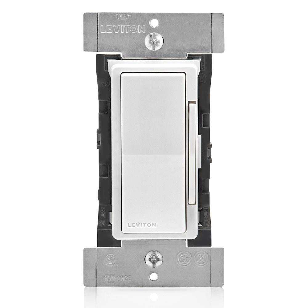 Product image for Decora Digital Fan Speed Control Switch, 1.5A, 4-Speed, Single Pole or