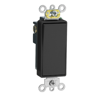 Product image for Switch Decora commercial 1P 120/277V 15A black