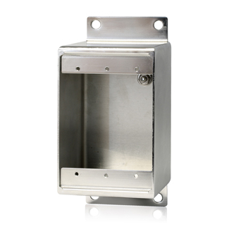 Product image for Wetguard Watertight Single Gang Stainless Steel FD Box