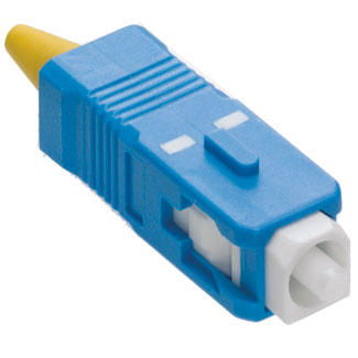 Product image for Connector SC fiber optic OS2 blue