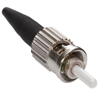 Product image for Connector ST-style fiber-optic metal