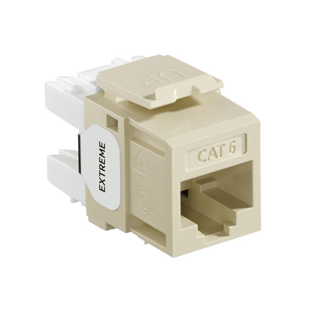Product image for Connector Cat6+ utp ivory extreme
