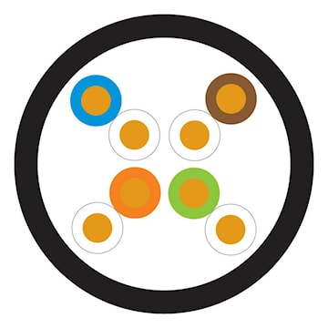 cablev6lmarkrdblkft6305