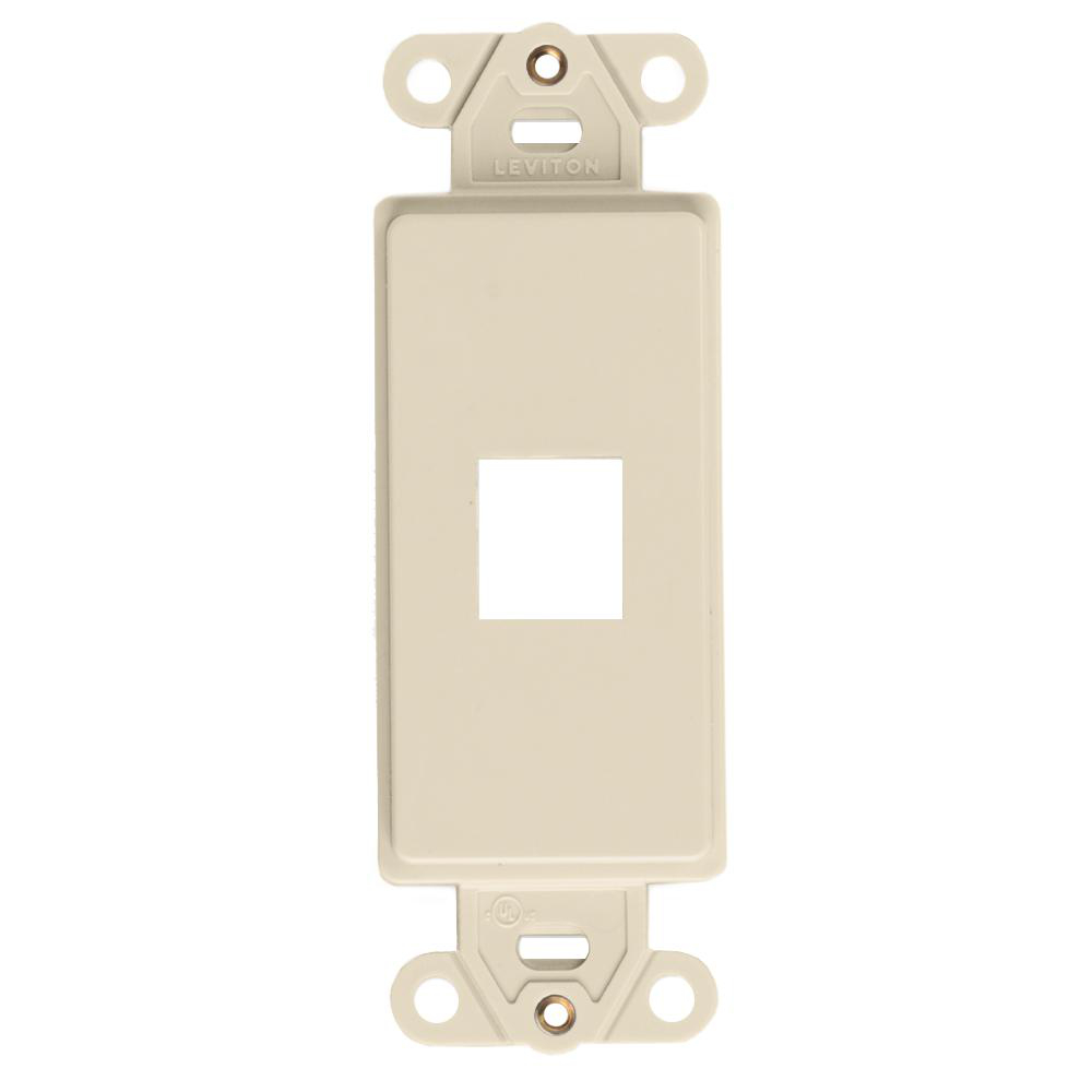 Product image for Insert multimedia Decora QuickPort 1port ivory