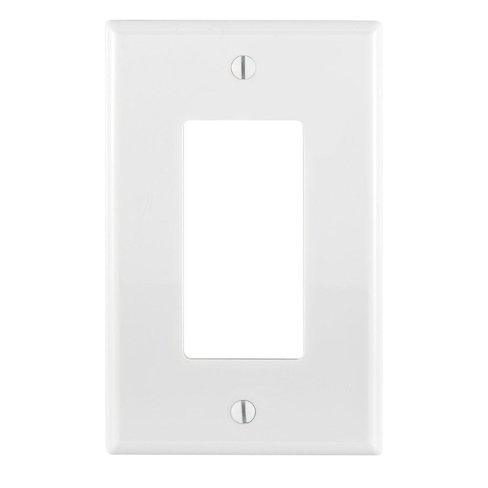 Product image for Cover plate midway 1 device decora 1 gang whi