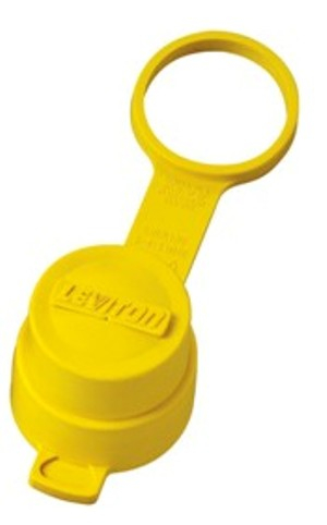Product image for Cap for locking plug 30AMP yellow