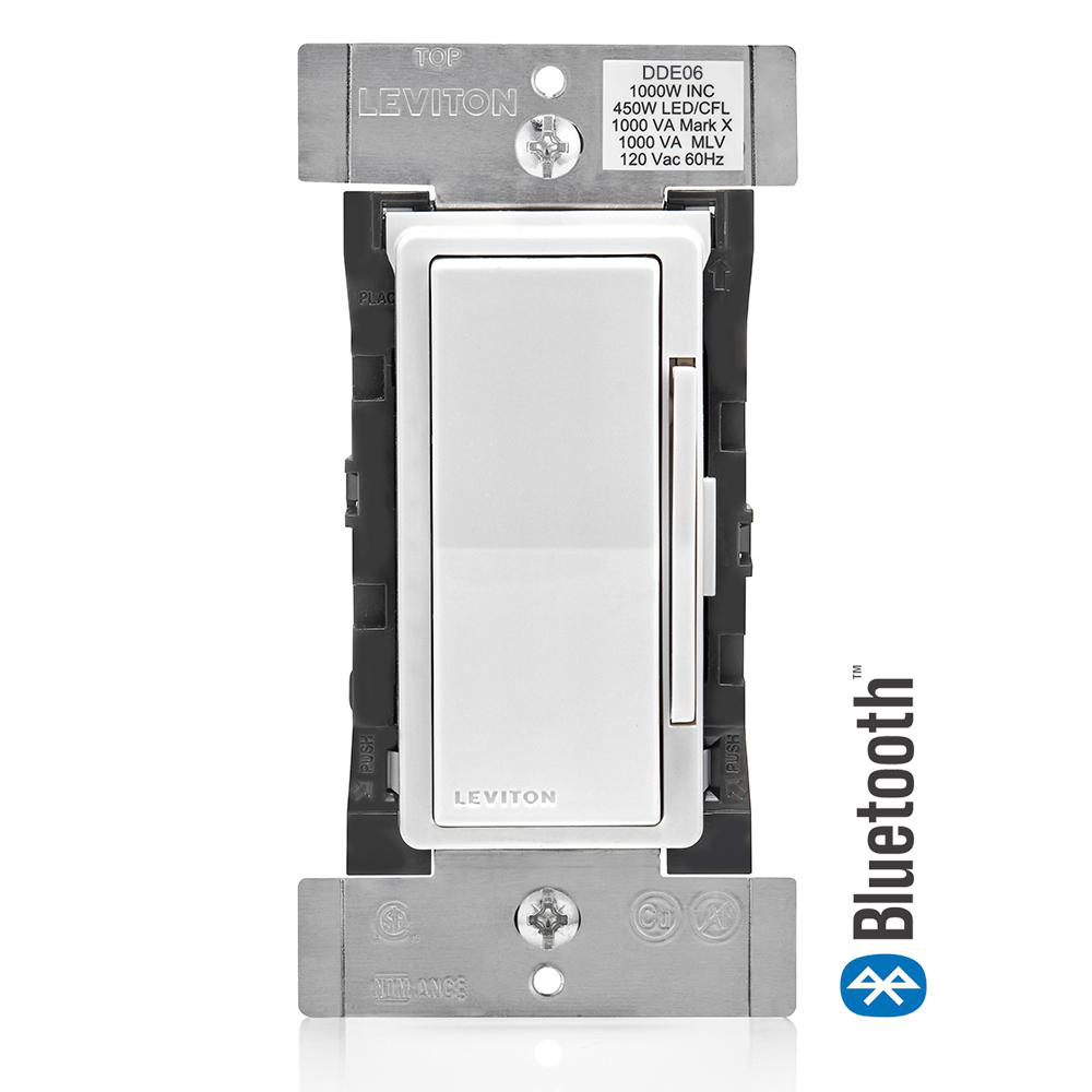 Product image for Decora Digital Dimmer Switch for Electronic Low Voltage, Dimmable LED, Halogen