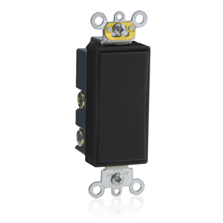 Product image for Switch Decora commercial SPDT 120/277V 15A black