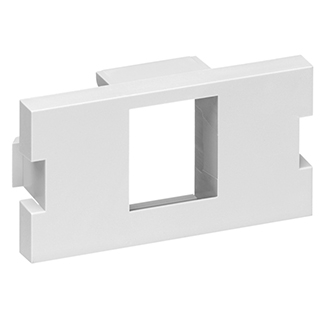 Product image for Module MOS adaptor 1-port white