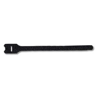 Product image for Wrap tie black 8" 25/roll