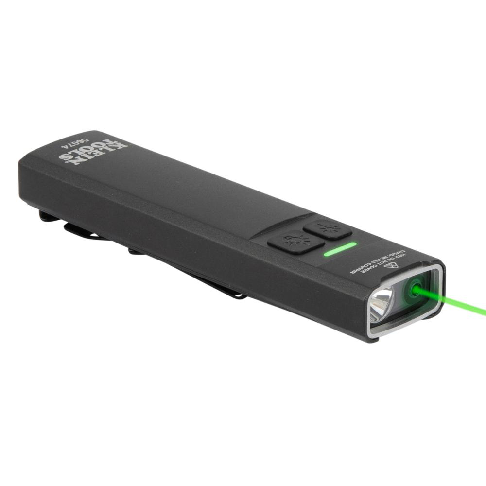 Product image for LED POCKET FLASHLIGHT WITH LASER