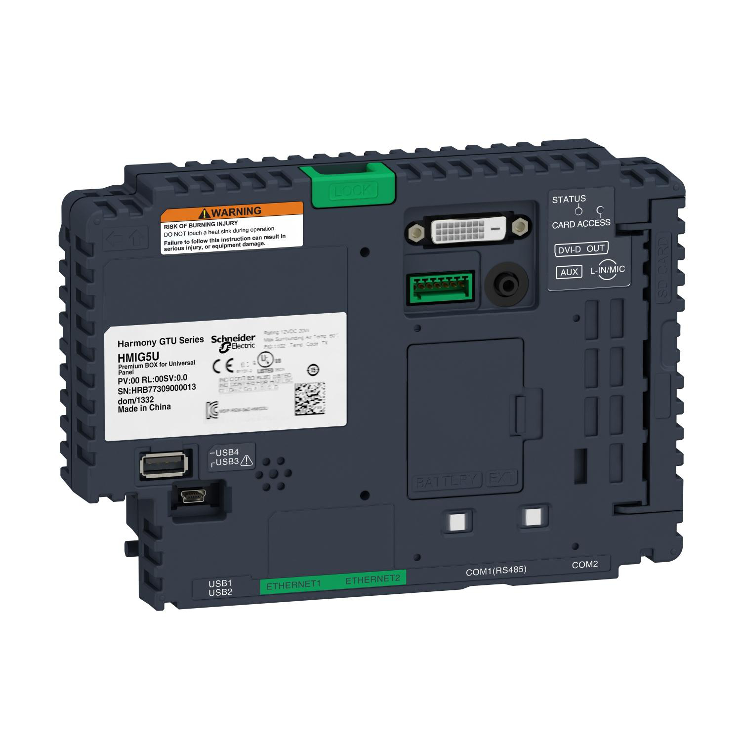 Product image for BASE UNIT, HARMONY GTU, SPARE PART, OPEN BOX FOR UNIVERSAL PANEL