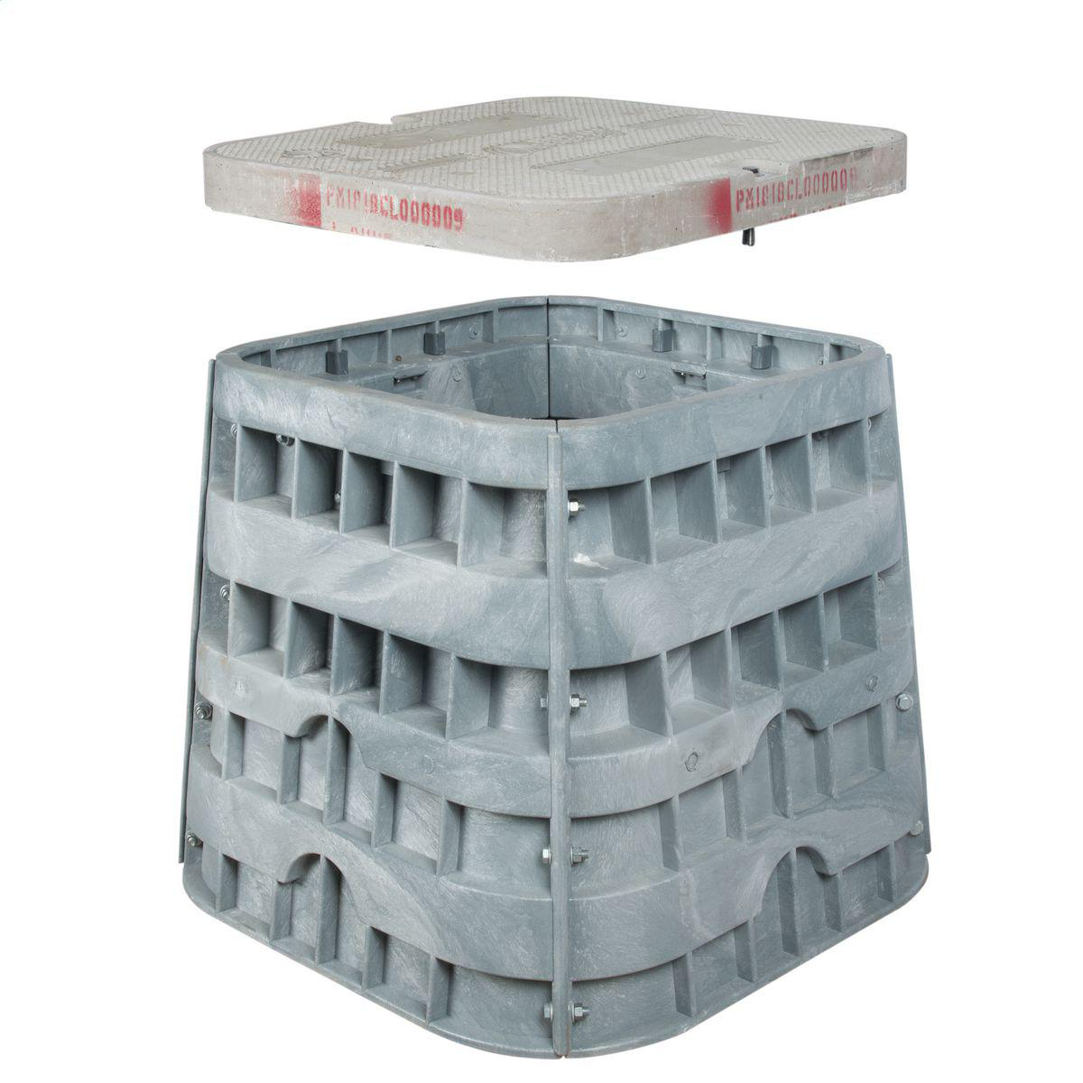 Product image for ASSY GREY PM 24X24X24 W/HHB-BLANK