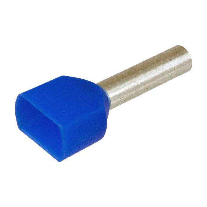 Product image for Blue 2x14awg 13mm 250pk
