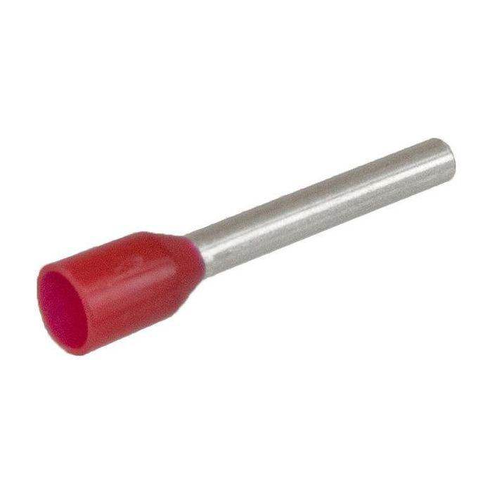 TECHSPAN FER-18-12D RED 18AWG 12MM 500PCS PER PAK