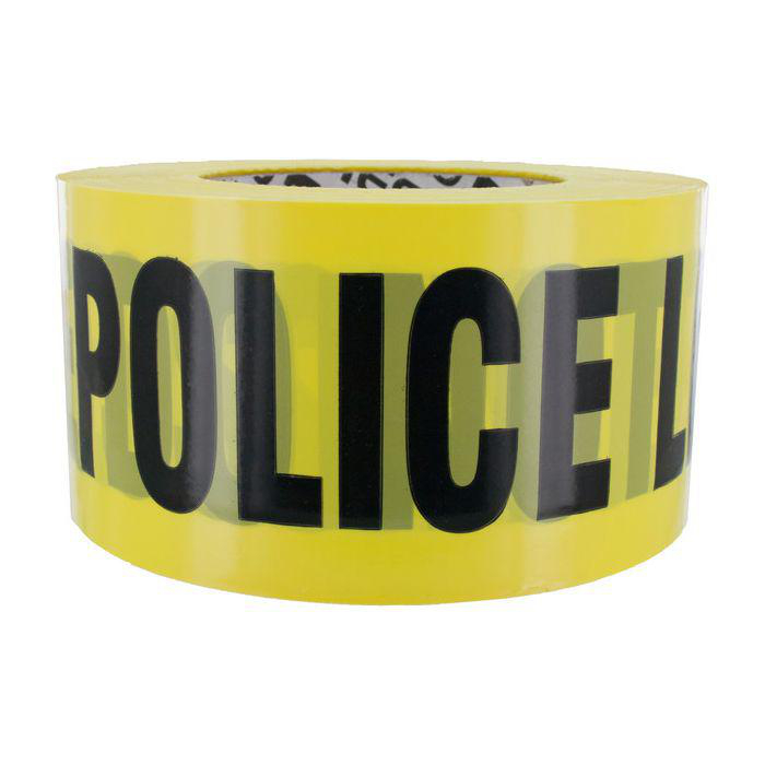 Product image for POLICE LINE DO NOT CROSS YEL 1000' RL