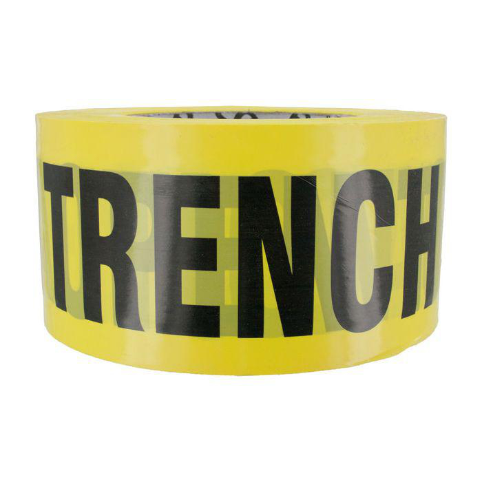 Product image for CAUTION OPEN TRENCH YEL 1000' RL