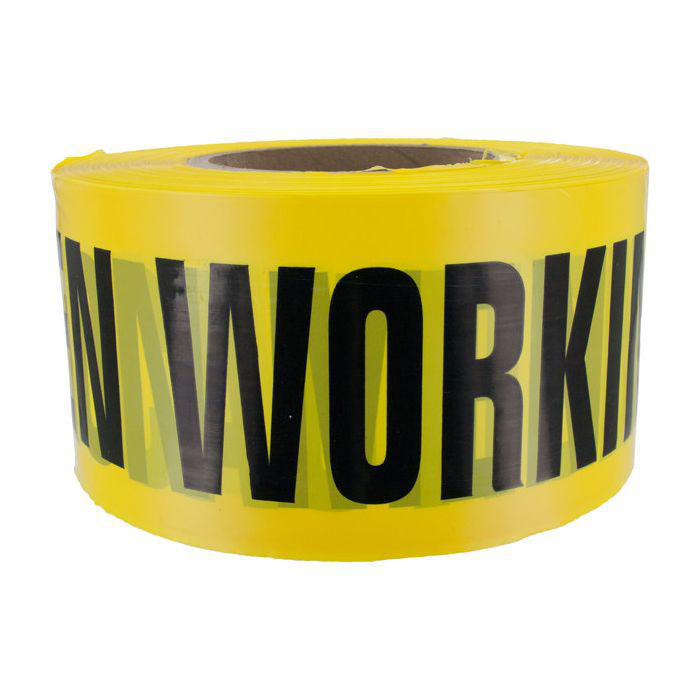 Product image for CAUTION MEN WORKING YEL 1000' RL
