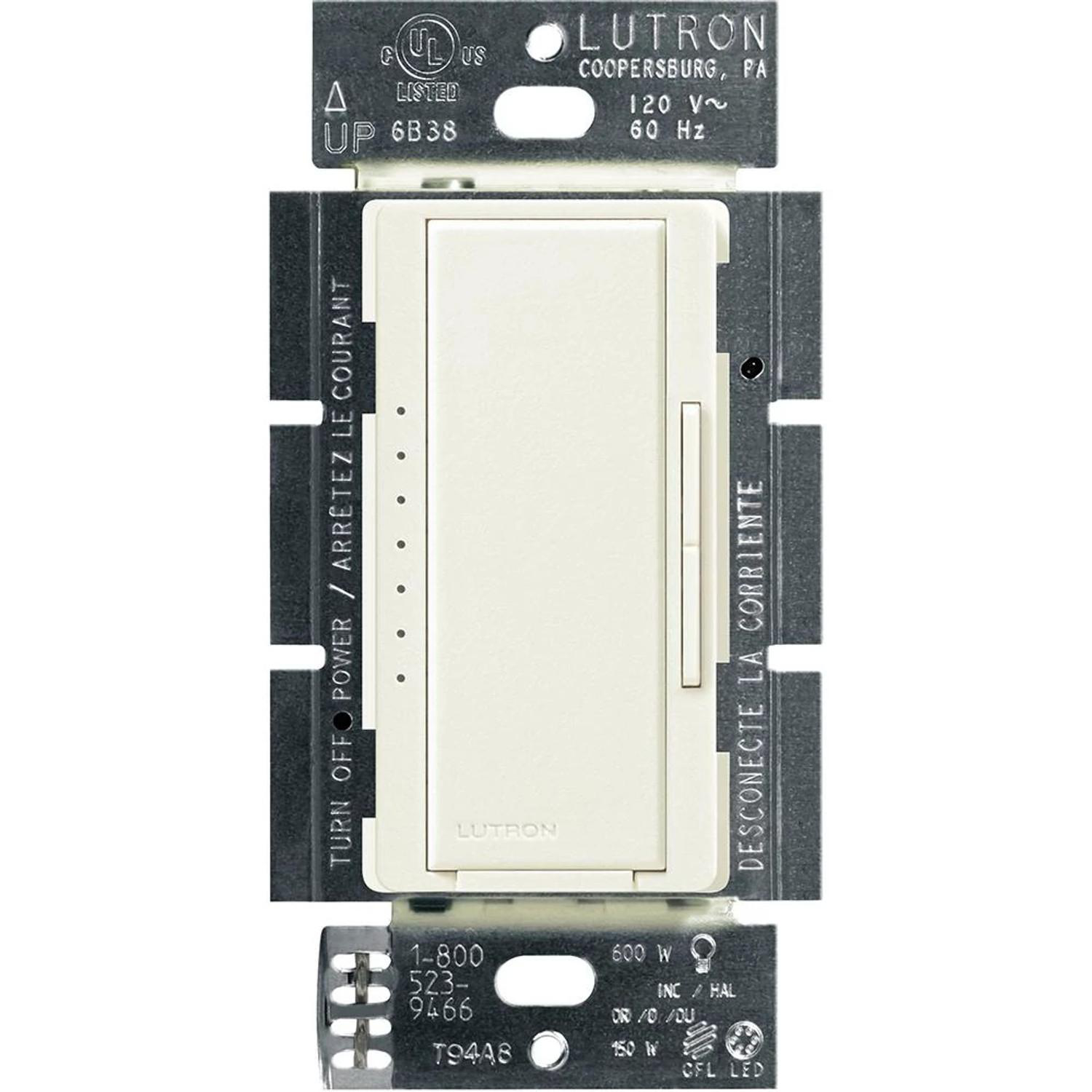 Product image for Dimmer Maestro CFL/LED multi-location 150W biscuit