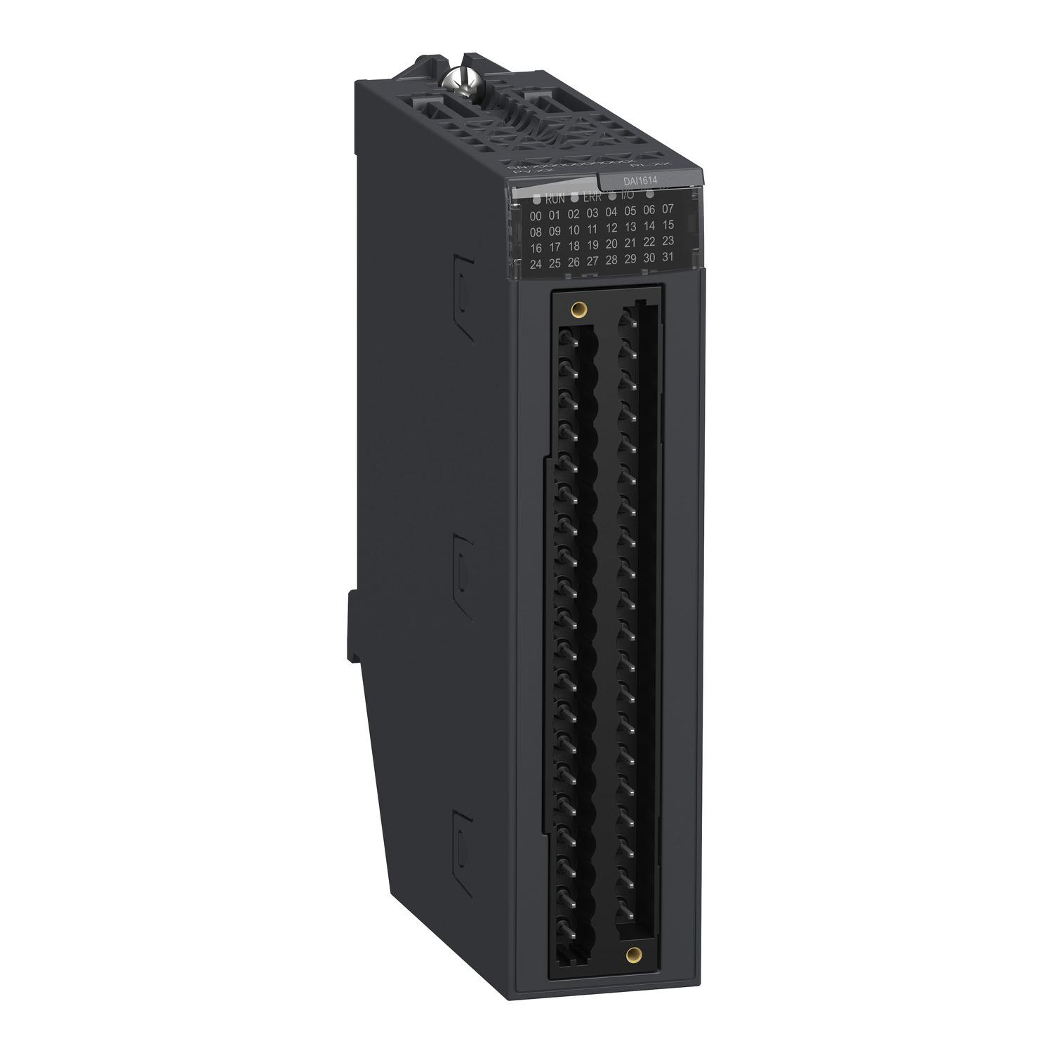 Product image for DISCRETE INPUT MODULE, MODICON X80, 16 ISOLATED INPUTS, 100 TO 120V AC
