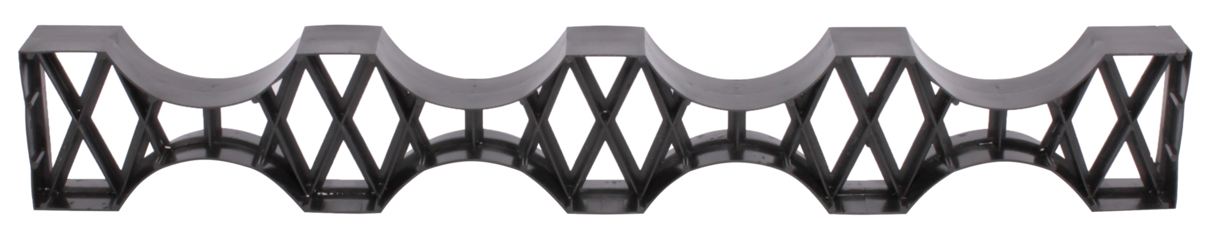Product image for Duct spacer intermedate 4-way 5x1-1/2in Monobloc