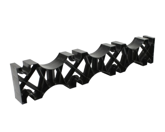 Product image for Duct spacer intermedate 3-way 4x1-1/2in Monobloc
