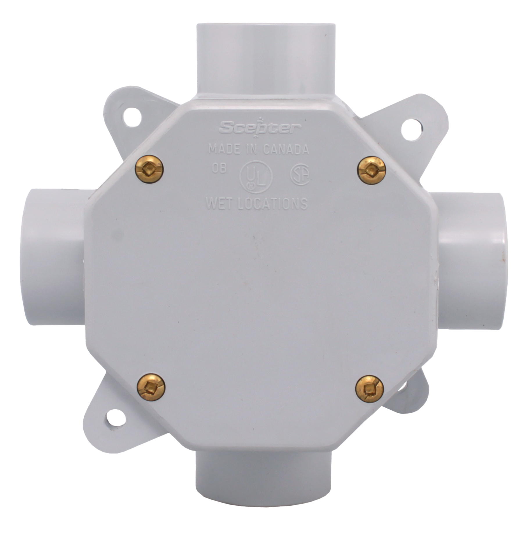 IPEX 077984 BOITE OCTOG CPV 4X2PO1PO