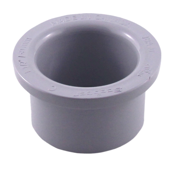 Product image for Adapter junction box PVC 1-1/2in