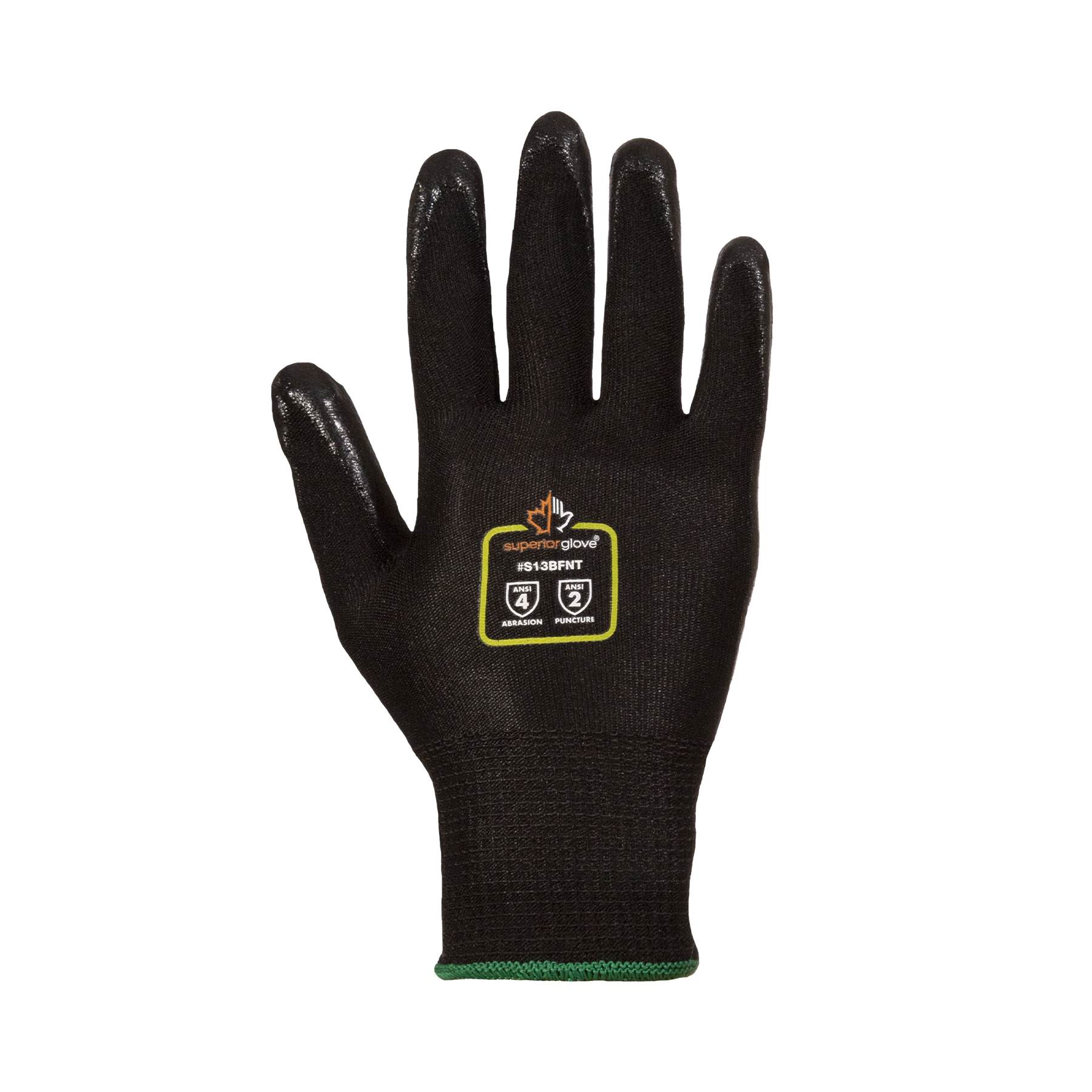 Product image for Glove DEXTERITY foam nitrile dip nylon knit SZ8