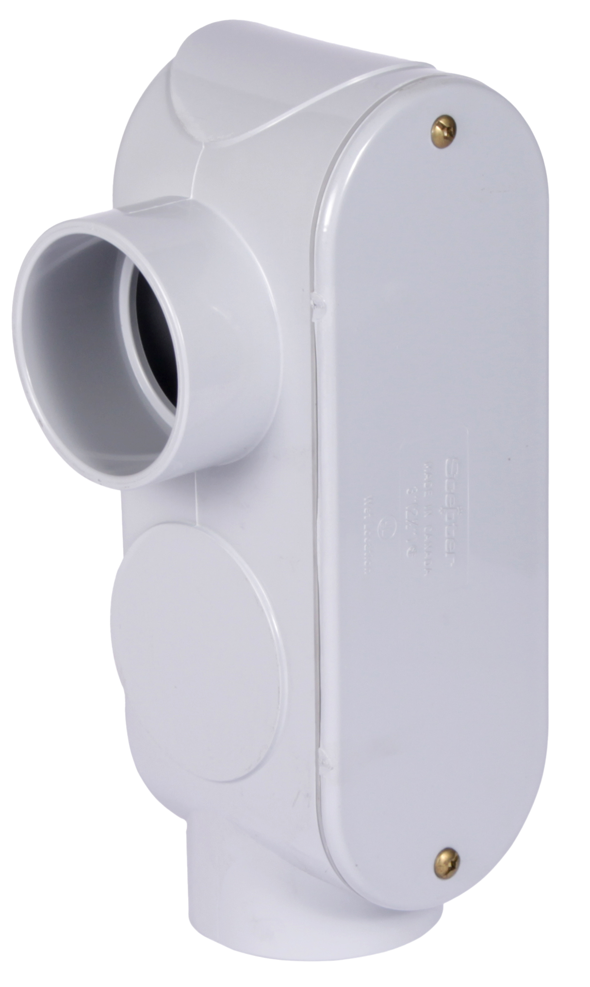 Product image for 1 1/2" Scepter Rigid PVC Fittings Type 'LR' Access Fitting