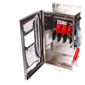 Product image for SIED US2:HNF364SW DISCONNECT 200A 600V NON FUSED NEMA 4X C/W WINDOW