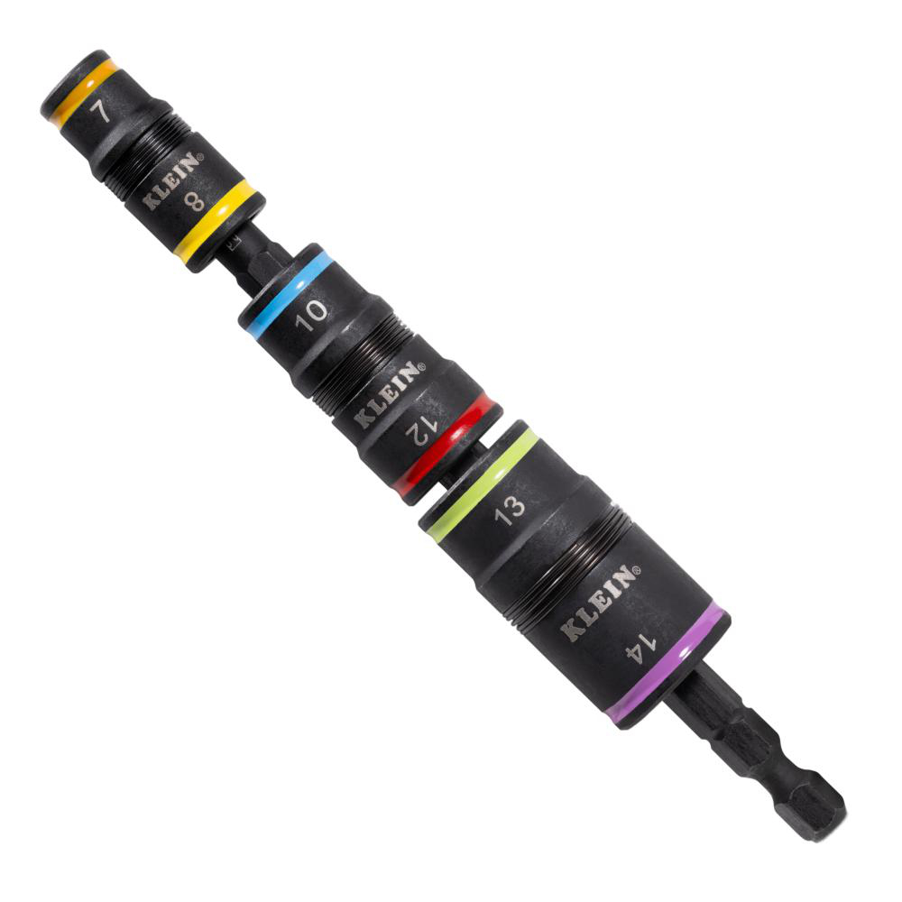 Product image for 6-IN-1 IMPACT SOCKET SET, METRIC