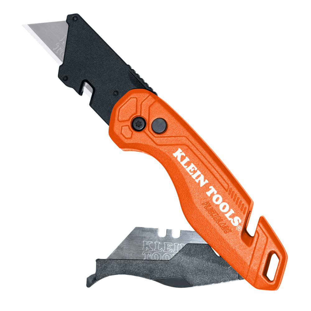 Product image for FOLDING UTILITY KNIFE WITH STORAGE