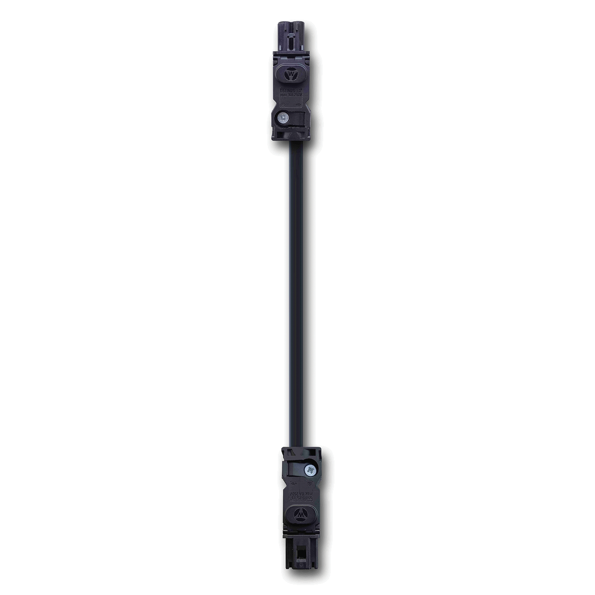 Product image for THROUGH WIRING 1M BLK UL COM