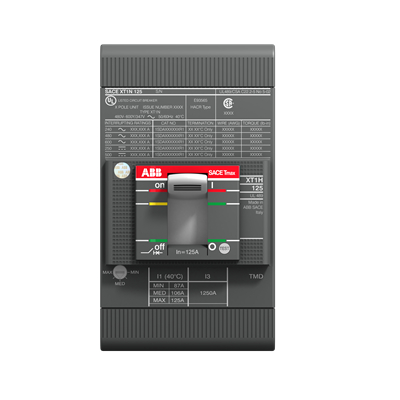 Product image for XT1N 125 TMF 125-1250 3P F F UL/CSA