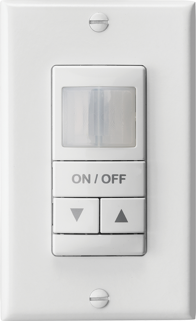 Product image for WALL SWITCH SENSOR, PASSIVE DUAL TECHNOL
