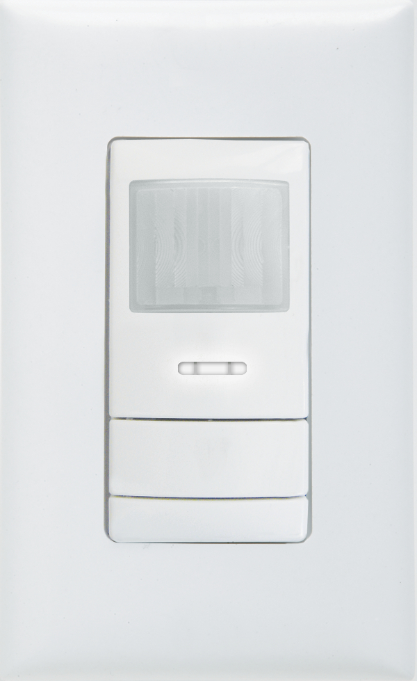 Product image for WALL SWITCH SENSOR, PASSIVE DUAL TECHNOL