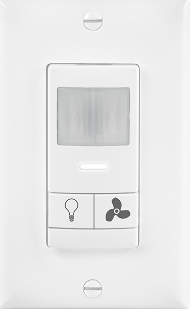 Product image for WALL SWITCH SENSOR, PASSIVE DUAL TECHNOL
