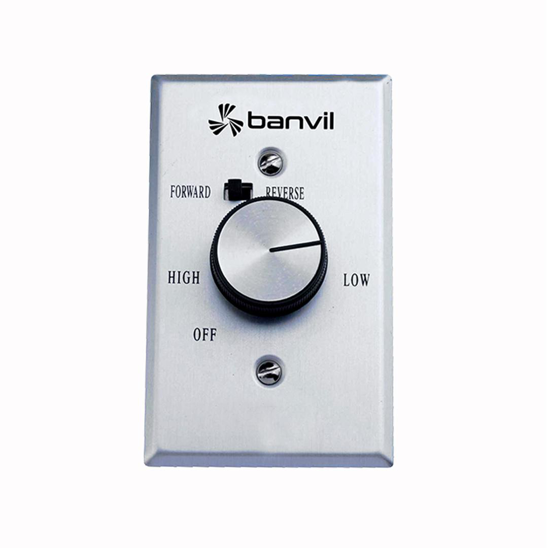 Product image for Controller fan wall mount forward and reverse 5A 120V