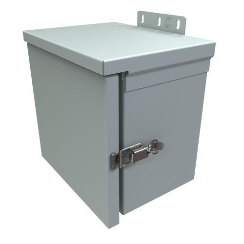 Product image for Junction box galvanised steel gry 8x8x6in NEMA3R