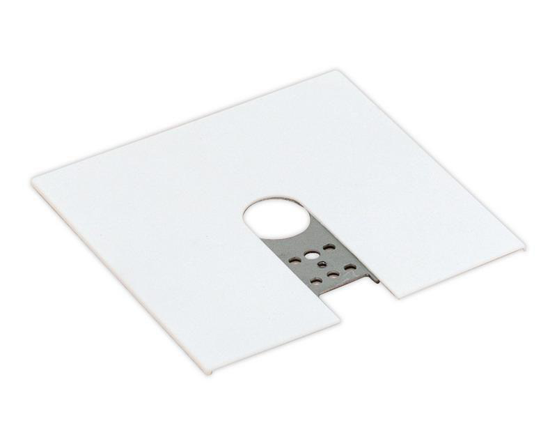 Product image for End feed canopy kit for 6000 serie white